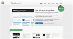 Desktop Screenshot of ouvidoriamunicipal.org